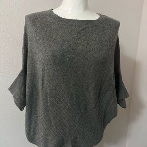 Vince Charcoal Gray Women's Crew Neck Sweater